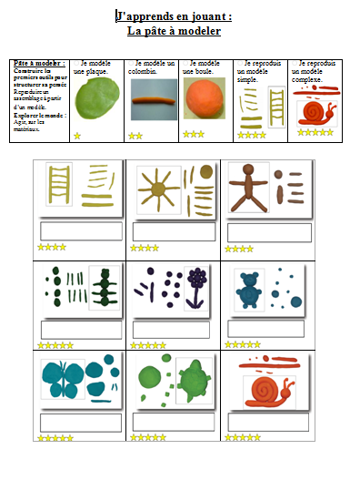 brevet + feuille de route pâte à modeler