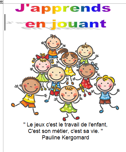 couverture j'apprends en jouant