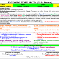 Emploi du temps