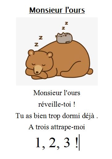 Monsieur l ours