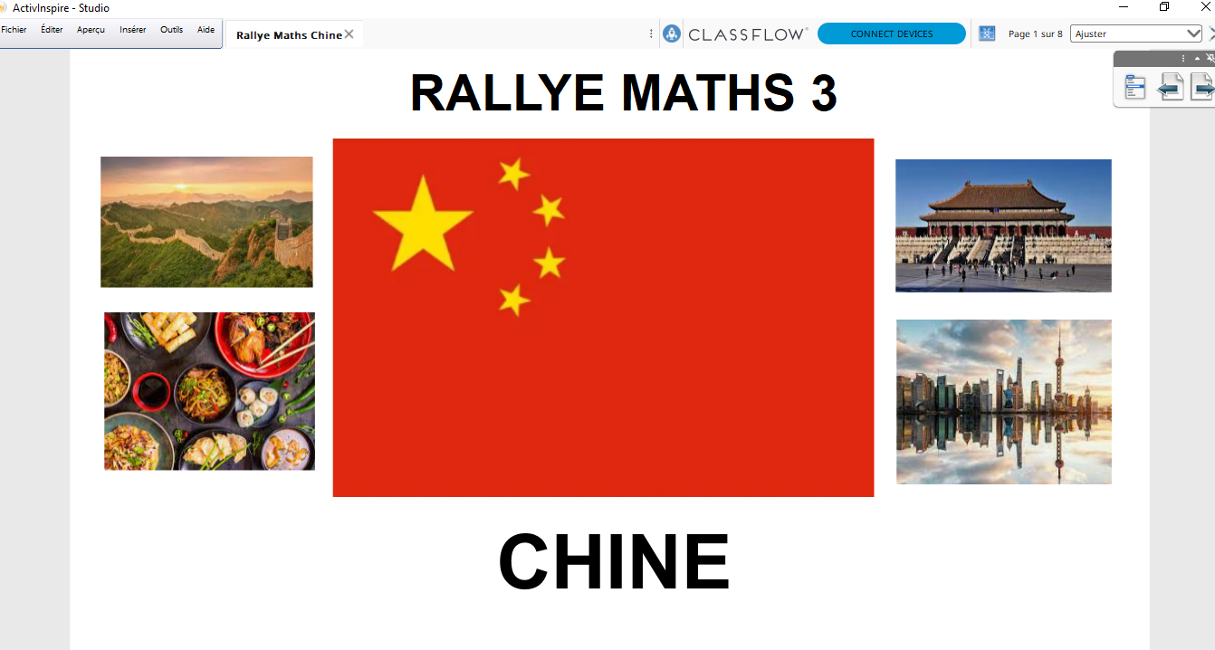 Rallye maths chine 1